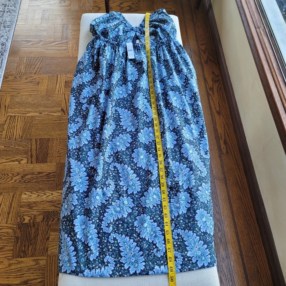 New! J. Crew size 12 Collection Halter Cutout Dress in Ratti Pacific Paisley NWT - Picture 7 of 16
